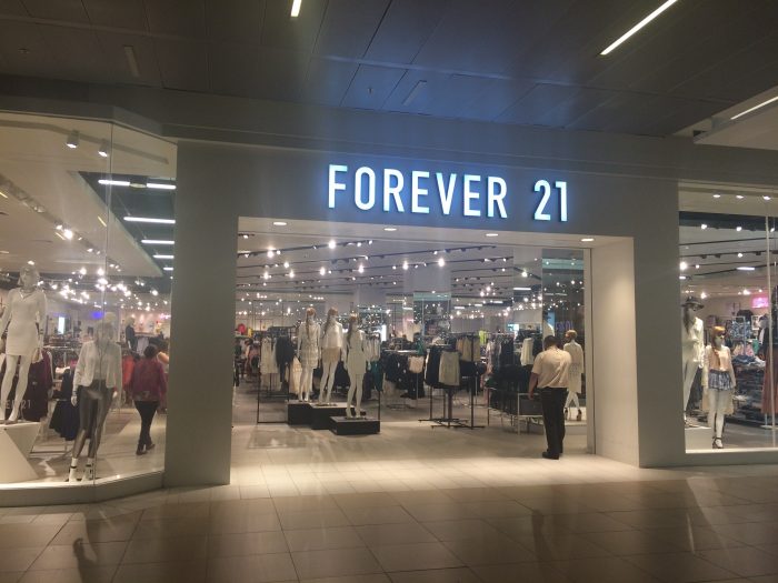 Forever 21 se prepara para una posible bancarrota