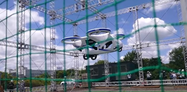 Como en Volver al Futuro: auto volador es probado de forma óptima en Japón
