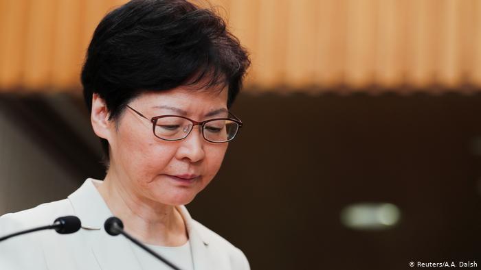 Carrie Lam condena eventual intromisión de EE.UU. en Hong Kong