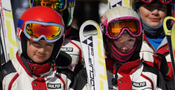 Comenzó el campeonato de esquí infantil más importante de Iberoamérica