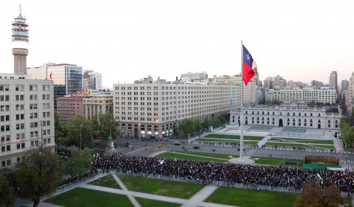 Marcha Fridays for Future en Santiago convocó a 15 mil personas