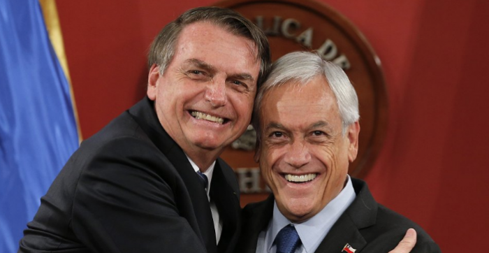 Bolsonaro y Piñera, “enemigos íntimos”