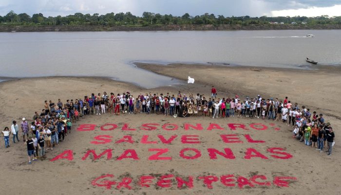 Greenpeace en cumbre de países amazónicos: “O actúan rápido o tendremos una Amazonía convertida en cenizas”