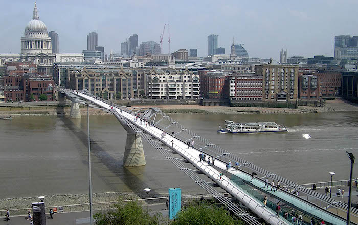Millenium Bridge de Londres 