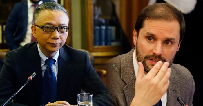 El insólito round entre el embajador chino y el diputado Bellolio