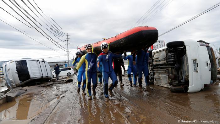 Japón: saldo de muertos por tifón Habigis se eleva a 66