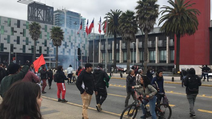 La consigna penquista en la jornada de protesta: «Si no hay solución, quemaremos Concepción»