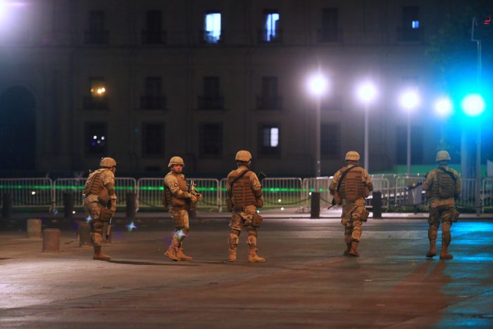 Soldado fue detenido por negarse a participar del Estado de Emergencia en Santiago