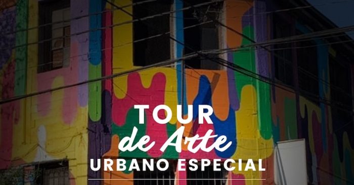 Tour de Arte Urbano especial por lanzamiento Mural Dasic Fernández en Persa Víctor Manuel