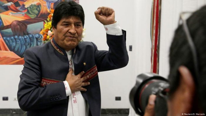 Evo Morales reelecto presidente de Bolivia pese a denuncias de fraude