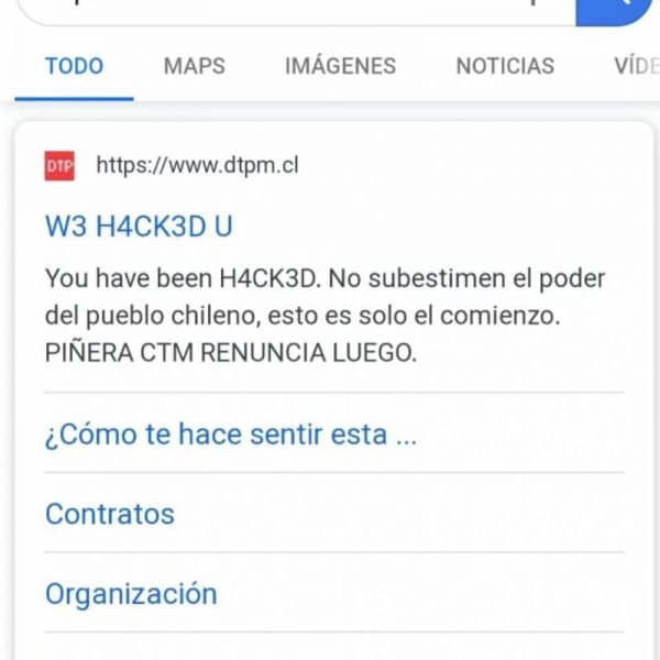 Sitio web de la Dirección de Transporte Público Metropolitano sufre hackeo