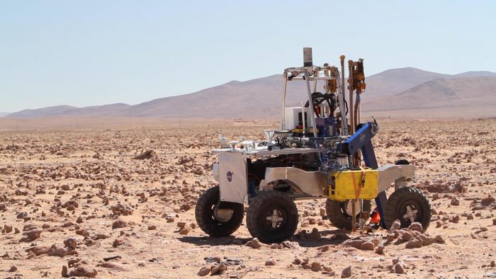 La NASA probará en el desierto de Atacama un taladro para buscar vida en Marte