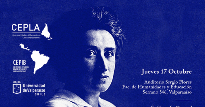 Coloquio A 100 años del asesinato de Rosa Luxemburgo en Universidad de Valparaíso