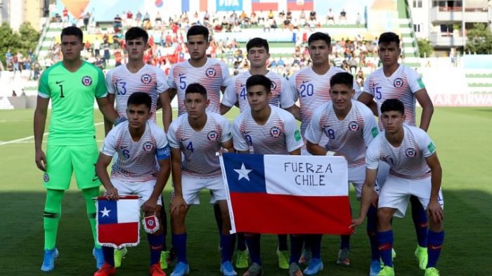 Chile sub 17 cayó en su debut del Mundial de Brasil ante Francia tras discutido penal en contra