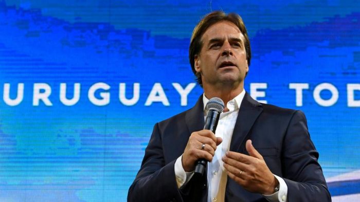 El derechista Luis Lacalle Pou es el nuevo presidente electo de Uruguay