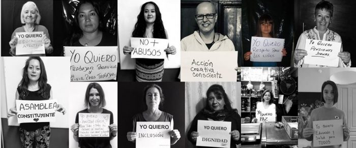 “Yo mujer quiero”: la acción social que retrata mujeres expondrá imágenes con sus demandas en el centro de Santiago