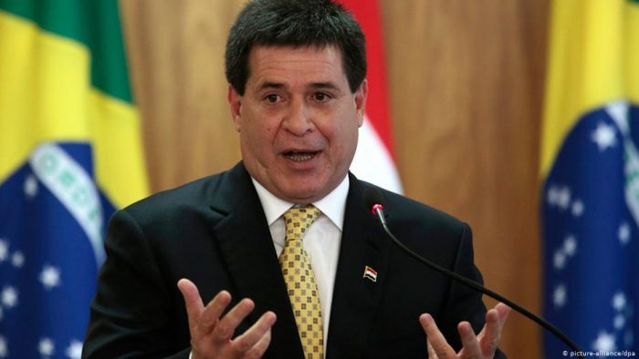 Ordenan prisión para el expresidente paraguayo Horacio Cartes