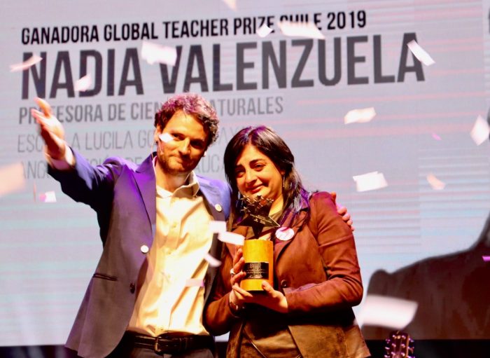 Profesora de Ciencias de la Región de la Araucanía gana el Global Teacher Prize Chile 2019