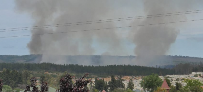 Onemi decreta Alerta Amarilla en Valparaíso por incendio forestal
