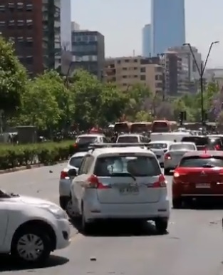 Incidentes en Providencia obligan al cierre temporal de la estación Pedro de Valdivia