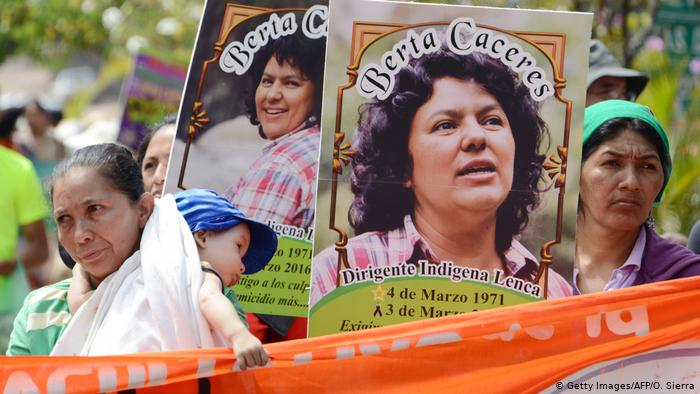 Honduras: 50 años de cárcel para asesinos de Berta Cáceres