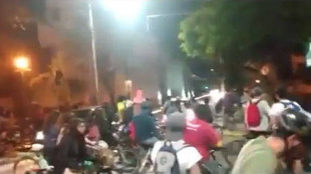 Automovilista atropelló a ciclistas en plena manifestación en Rancagua 