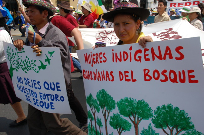 Mujeres indígenas reclaman su lugar al frente de la lucha climática