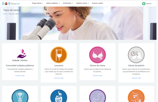 Crean innovadora plataforma digital para educar sobre el cáncer y sus necesidades