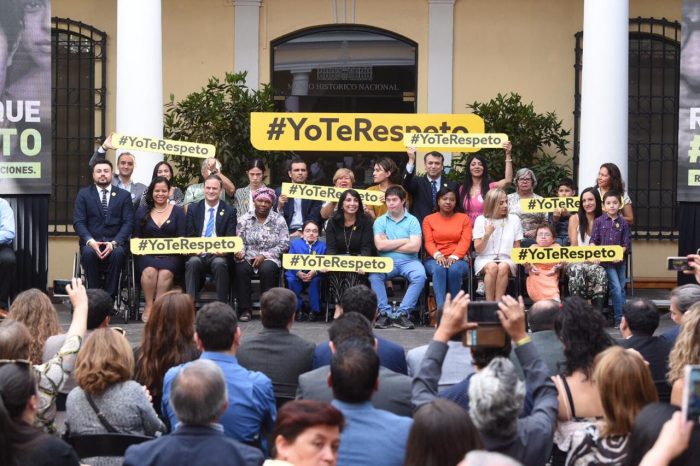 “Yo te respeto”: Gobierno lanza segunda edición de Consulta Ciudadana de Discriminación