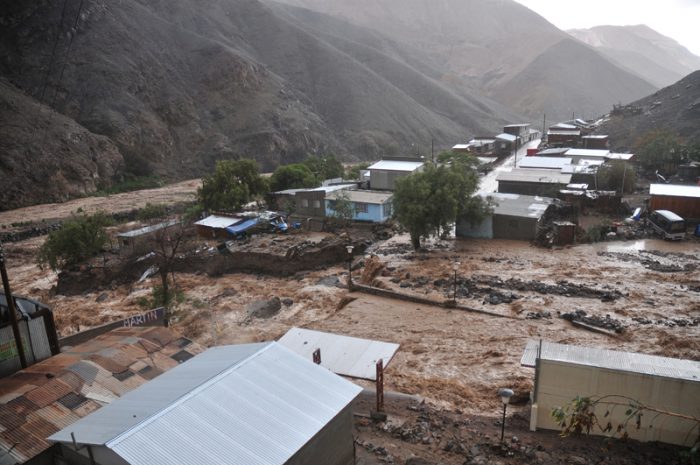 Autoridades en alerta debido a las fuertes lluvias del “Invierno Altiplánico” en el Norte Grande del país