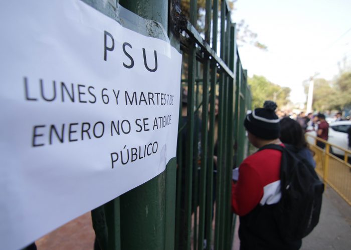 La guinda de la torta: filtración de prueba obliga a suspender PSU de Historia a nivel nacional