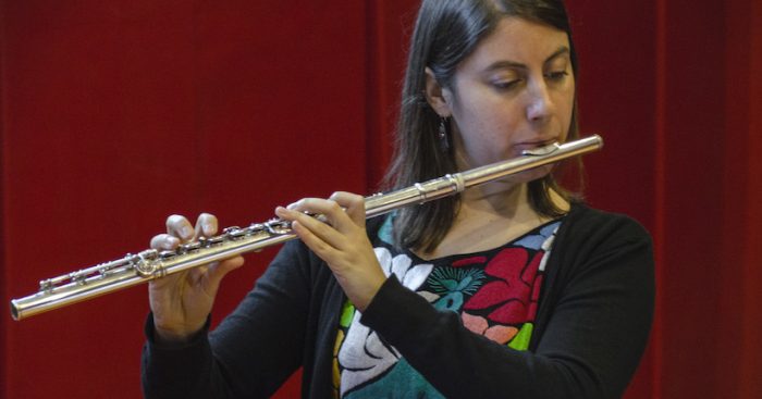 Flautista Beatrice Ovalle: “La música es interacción y esa es la manera más importante para aprender y progresar”