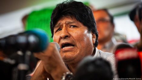 Evo Morales amenaza con bloquear Bolivia si la Fiscalía lo captura