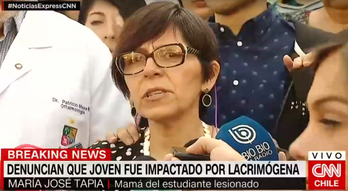 Mamá de Diego Lastra al Presidente Piñera: «Por favor basta. Escuche a los jóvenes, escuche al pueblo»