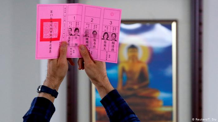 La presidenta Tsai se impone elecciones presidenciales de Taiwán