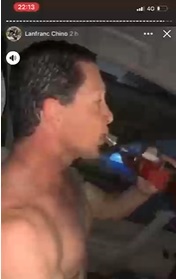 Postulante al congreso peruano fue grabado bebiendo alcohol mientras conducía