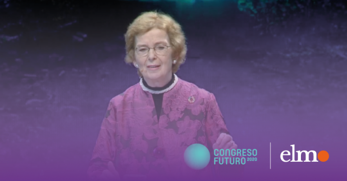 Mary Robinson, primera presidenta en Irlanda, le habló a Chile en Congreso Futuro: «Hoy ustedes tienen la oportunidad de tener equidad de género»