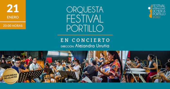 Concierto Orquesta Festival Portillo con dirección de Alejandra Urrutia en Teatro Nescafé de las Artes