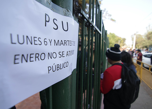 Unicef condenó los hechos de violencia y dijo que “la suspensión de la PSU vulnera el derecho a la educación”