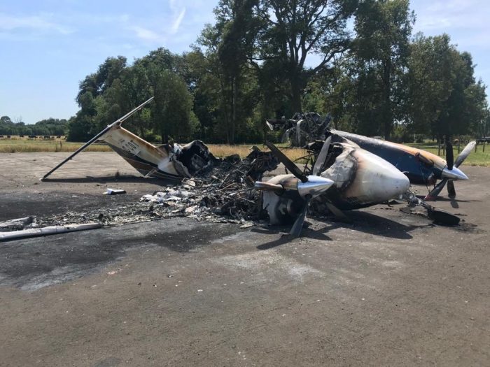 Gobierno presenta querella por ataque incendiario contra avioneta en la comuna de Río Bueno