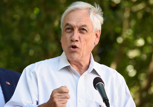 En su visita a La Araucanía: Piñera hace llamado a aprobar perfeccionamiento de Ley Antiterrorista para «combatir» violencia rural en la zona