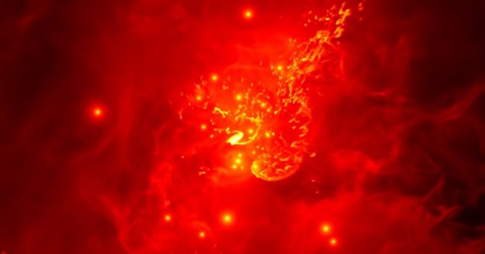 Simulación prueba que existe un disco de gas en torno al agujero negro en el centro de nuestra galaxia