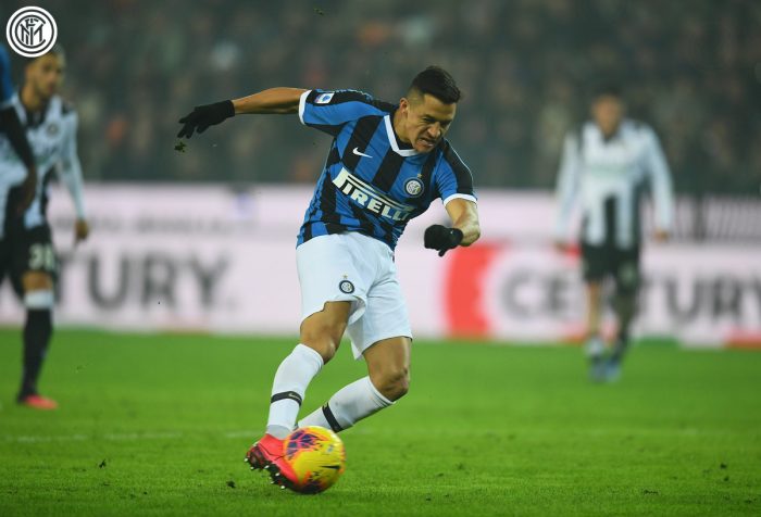 Con dos asistencias de Alexis Sánchez, el Inter de Milán venció por 3 a 1 al Torino