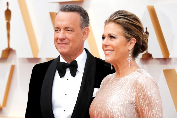 Tom Hanks y su esposa Rita Wilson confirman que padecen coronavirus