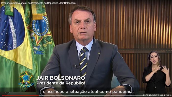 Bolsonaro pone en duda cifra de muertes por coronavirus y pide volver a trabajar