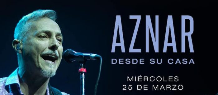 Hoy: «Concierto íntimo en casa» de Pedro Aznar vía streaming