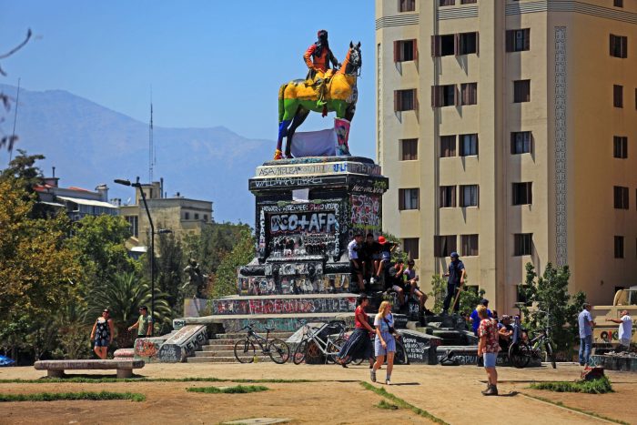 Ejército solicita por tercera vez al Gobierno el traslado de la estatua del General Baquedano