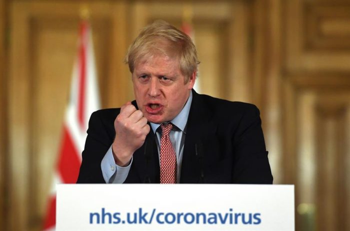 Hasta que entendió: Boris Johnson ordena tres semanas de cuarentena obligatoria en el Reino Unido
