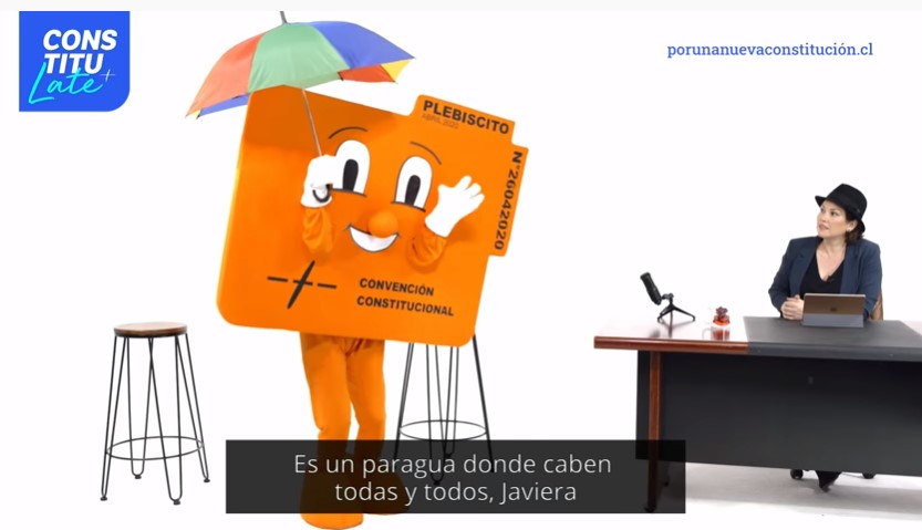 Javiera Contador protagoniza nuevo viral a favor del Apruebo y Convención  Constitucional