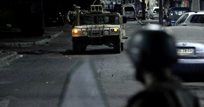 Militares realizan rondas preventivas en Talca tras declaración de Estado de Catástrofe